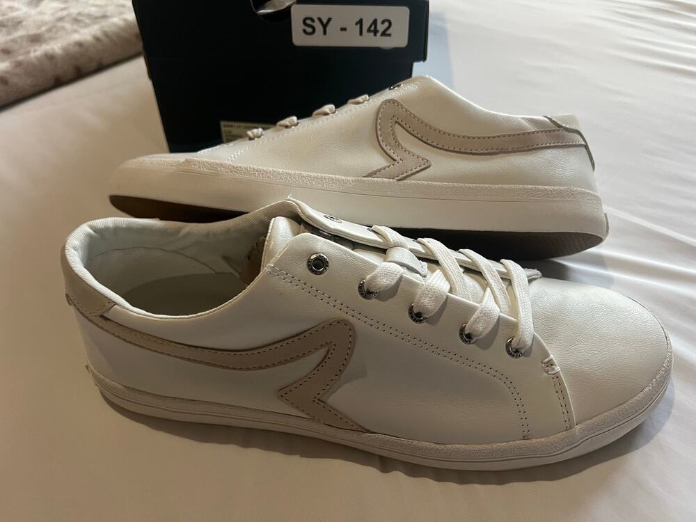 Sperry Sandy LTT Leather White Mens size 11